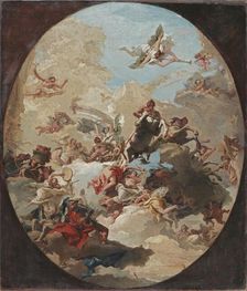 The Apotheosis of Hercules, 1765. Creator: Giovanni Domenico Tiepolo