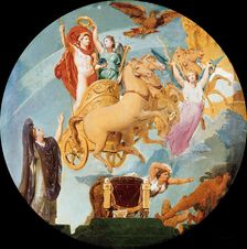 The Apotheosis of Napoleon I, 1853. Creator: Ingres, Jean Auguste Dominique (1780-1867)