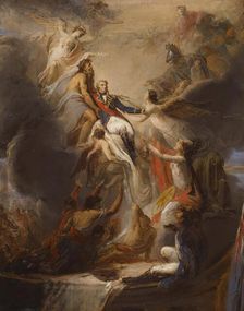 The Apotheosis of Nelson, c1818. Creator: Pierre Nicolas Legrand