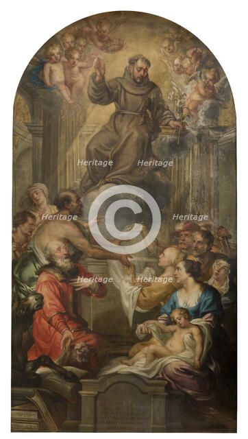 The Apotheosis of Saint Antony of Padua, 1652. Creator: Philip Fruytiers.