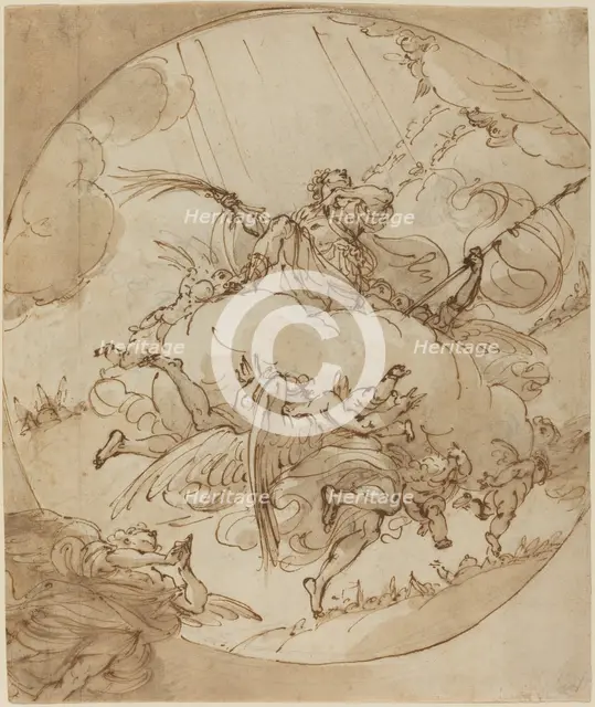 The Apotheosis of San Vitale, 1781. Creator: Ubaldo Gandolfi.