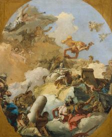 The Apotheosis of the Spanish Monarchy, 1760s. Creator: Giovanni Battista Tiepolo