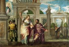 The Apparition of the Tiburtine Sibyl to Caesar Augustus, 1500s. Creator: Veronese, Paolo (1528-1588)