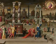 The Apparition of the Tiburtine Sibyl to Caesar Augustus