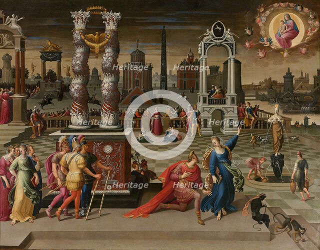 The Apparition of the Tiburtine Sibyl to Caesar Augustus.