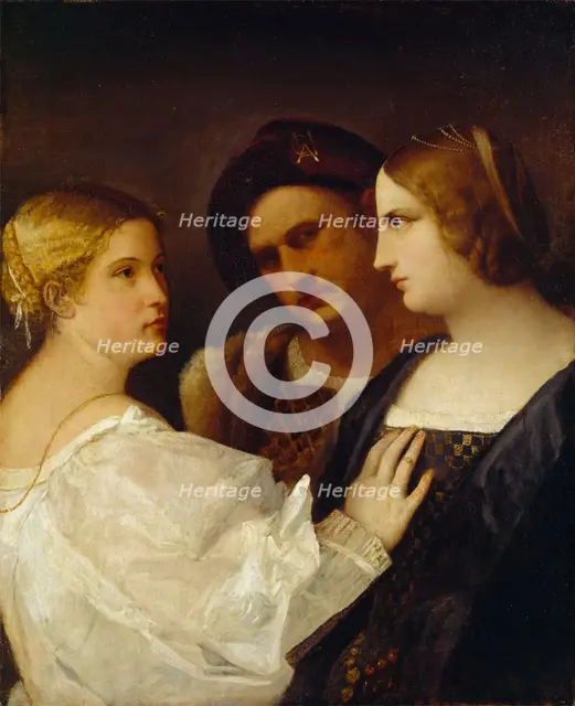 The Appeal, between early to mid-16th century. Creator: Titian.