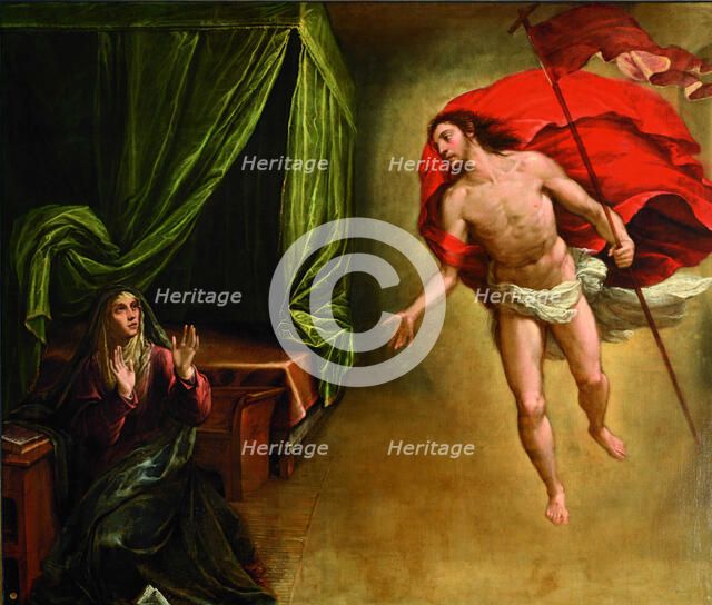 The Appearance of Christ to his Mother, 1579.