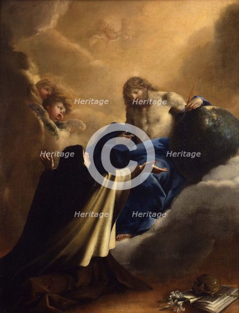  The Appearance of Christ to Saint Teresa of Ávila.