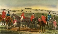 The Appearance of Swell astonishes the Surrey Hunt 1838. Artist: Henry Thomas Alken