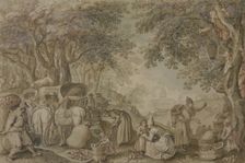 The apple harvest or autumn. Creator: Pieter Stevens