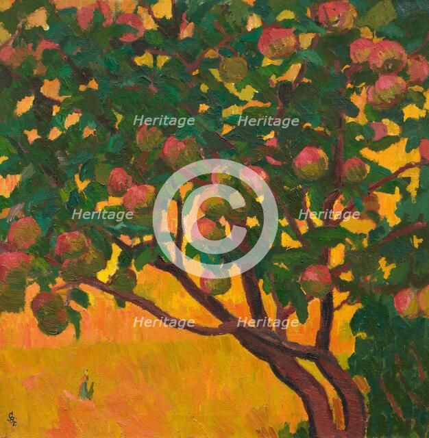 The apple tree, 1912. Creator: Giacometti, Giovanni (1868-1933).