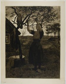 The Apple Tree, c. 1885. Creator: Willem Witsen
