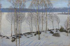 The Approach of Spring, 1903. Creator: Bjorn Ahlgrenson