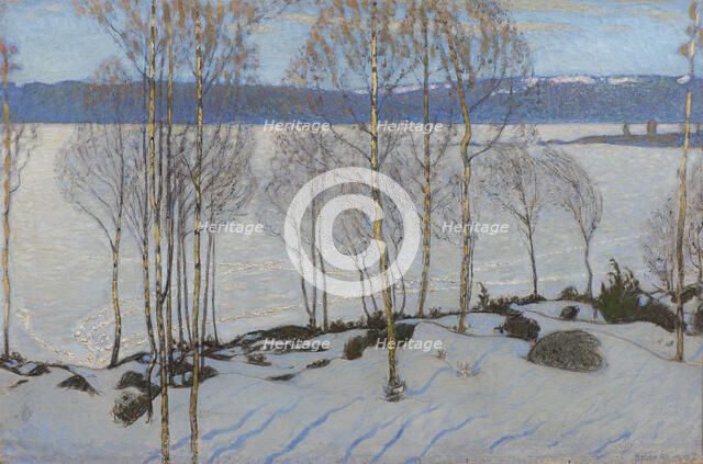 The Approach of Spring, 1903. Creator: Bjorn Ahlgrenson.