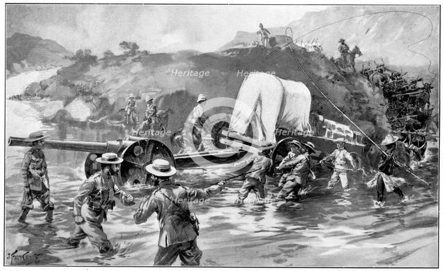 The approach to Ladysmith, 2nd Boer War, 18 January 1900. Artist: Unknown