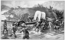 The approach to Ladysmith, 2nd Boer War, 18 January 1900