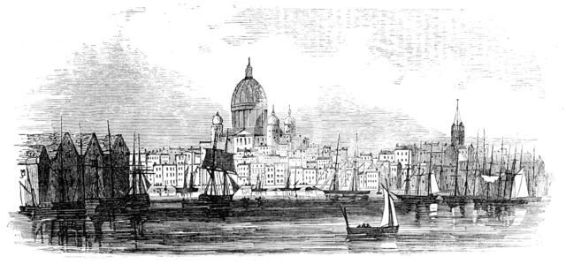 The Approach to St. Petersburg, 1856.  Creator: Unknown.