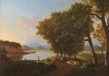 The Aqua Cetosa near Rome, 1810. Creator: Pieter Rudolph Kleijn
