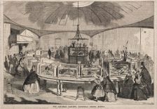 The Aquarial Gardens, Bromfield Street, Boston, 1859. Creator: Winslow Homer (American, 1836-1910)