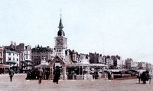 The aquarium at Brighton, East Sussex, early 20th century