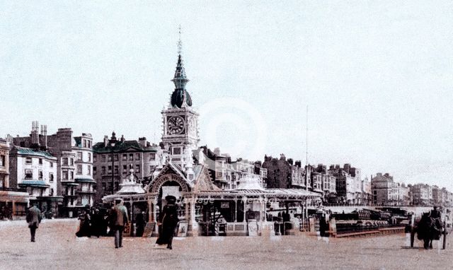 The aquarium at Brighton, East Sussex, early 20th century. Artist: Unknown
