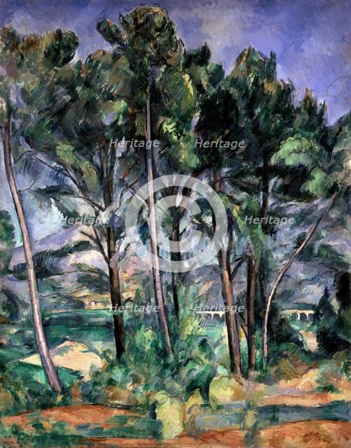 'The Aqueduct', 1898-1900.  Artist: Paul Cezanne