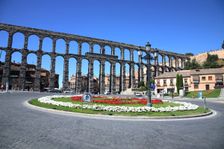 The Aqueduct of Segovia (Acueducto de Segovia), Segovia, Spain, 2007. Creator: Samuel Magal