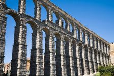 The Aqueduct of Segovia (Acueducto de Segovia), Segovia, Spain, 2007. Creator: Samuel Magal