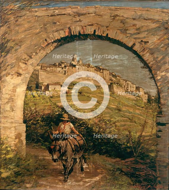 The Aqueduct, c1880-1920. Creator: Henry Herbert la Thangue.