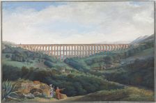 The Aqueducts at Caserta, 1789. Creator: Carl Ludwig Hackert (German, 1751-1798)