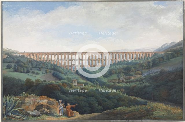 The Aqueducts at Caserta, 1789. Creator: Carl Ludwig Hackert (German, 1751-1798).
