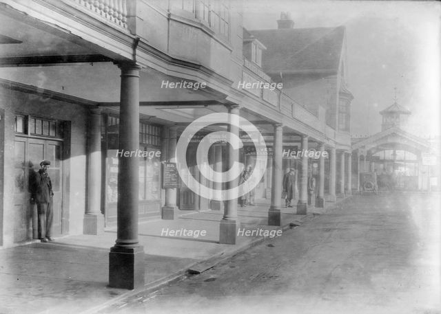 The Arcade Cowes, 1931. Creator: Kirk & Sons of Cowes.
