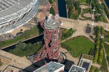 The ArcelorMittal Orbit, formerly known as the Orbit Tower, Stratford, London, 2021. Creator: Damian Grady