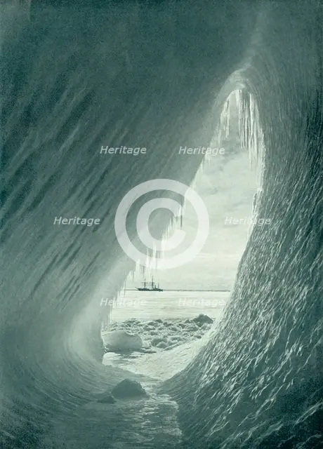 'The Arch Berg from Within', c1910–1913, (1913). Artist: Herbert Ponting.