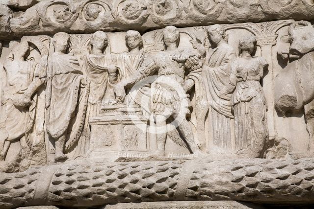 The Arch of Galerius, Thessaloniki, Greece. Creator: Samuel Magal.