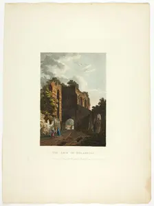 The Arch of Dolabella, plate thirty-five from the Ruins from the Rome, published February 1, 1797. Creator: Matthew Dubourg