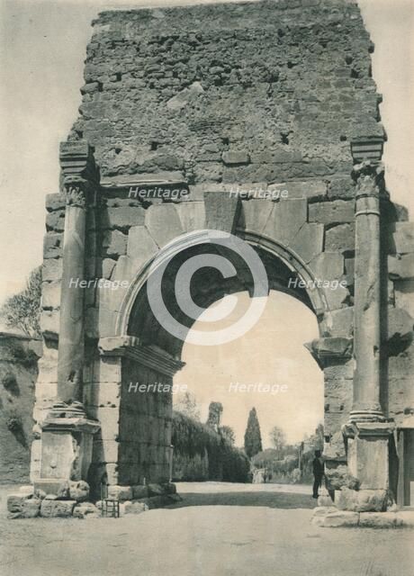 The Arch of Drusus, Rome, c1926 (1927). Artist: Eugen Poppel.