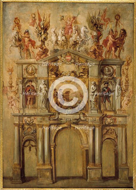 The Arch of Ferdinand, ca 1634. Creator: Rubens, Pieter Paul (1577-1640).