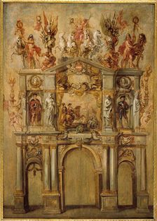 The Arch of Ferdinand, ca 1634. Creator: Rubens, Pieter Paul (1577-1640)