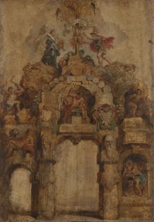 The Arch of Ferdinand (Pompa Introitus Ferdinandi), c1635. Creator: Peter Paul Rubens