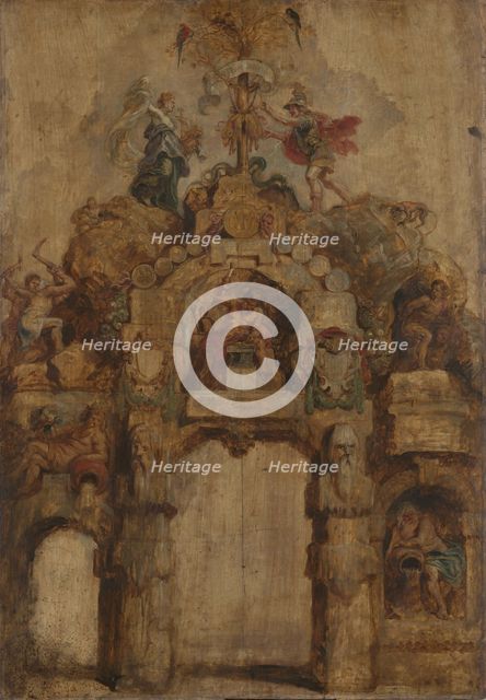 The Arch of Ferdinand (Pompa Introitus Ferdinandi), c1635. Creator: Peter Paul Rubens.