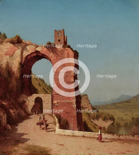 The Arch of Nero, 1871. Creator: Sanford Robinson Gifford.