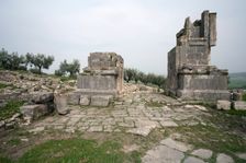 The Arch of Septimius Severus, Dougga (Thugga), Tunisia. Creator: Samuel Magal