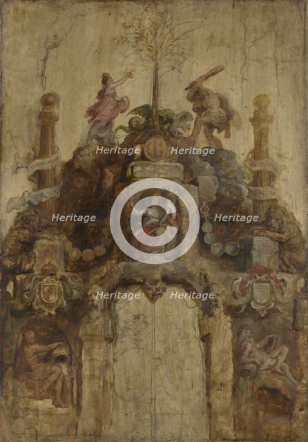 The Arch of the Mint (front), 1635. Creator: Peter Paul Rubens.