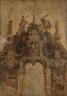 The Arch of the Mint (front), 1635. Creator: Peter Paul Rubens