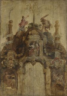 The Arch of the Mint (front), 1635. Creator: Peter Paul Rubens