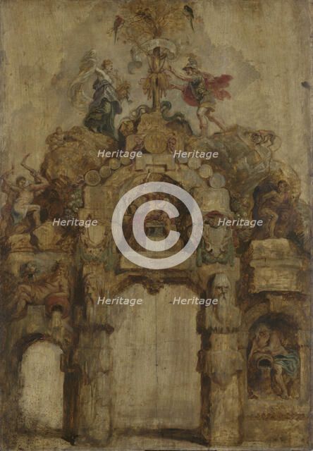 The Arch of the Mint (reverse), 1635. Creator: Peter Paul Rubens.