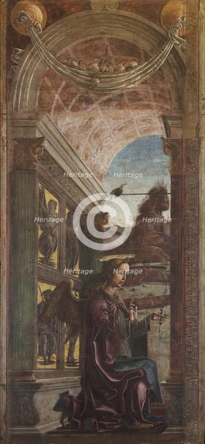 The Archangel Gabriel, 1467-1469. Creator: Tura, Cosimo (before 1431-1495).