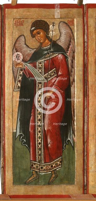 The Archangel Gabriel, 1645. Artist: Fomin, Terenty (active 1646–1670)