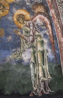 The Archangel Gabriel, 12th century. Creator: Byzantine Master ()